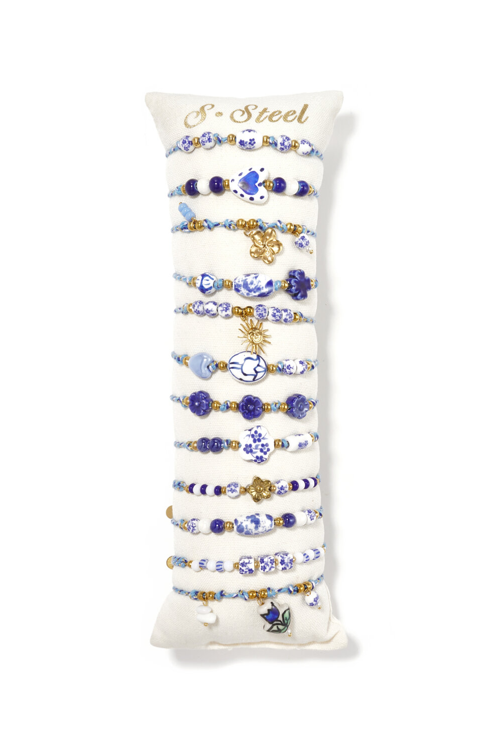 14K Gold Plated Ceramics Bracelets Sets Heart Vacation Holiday/Beach Romantic Series Women's jewelry