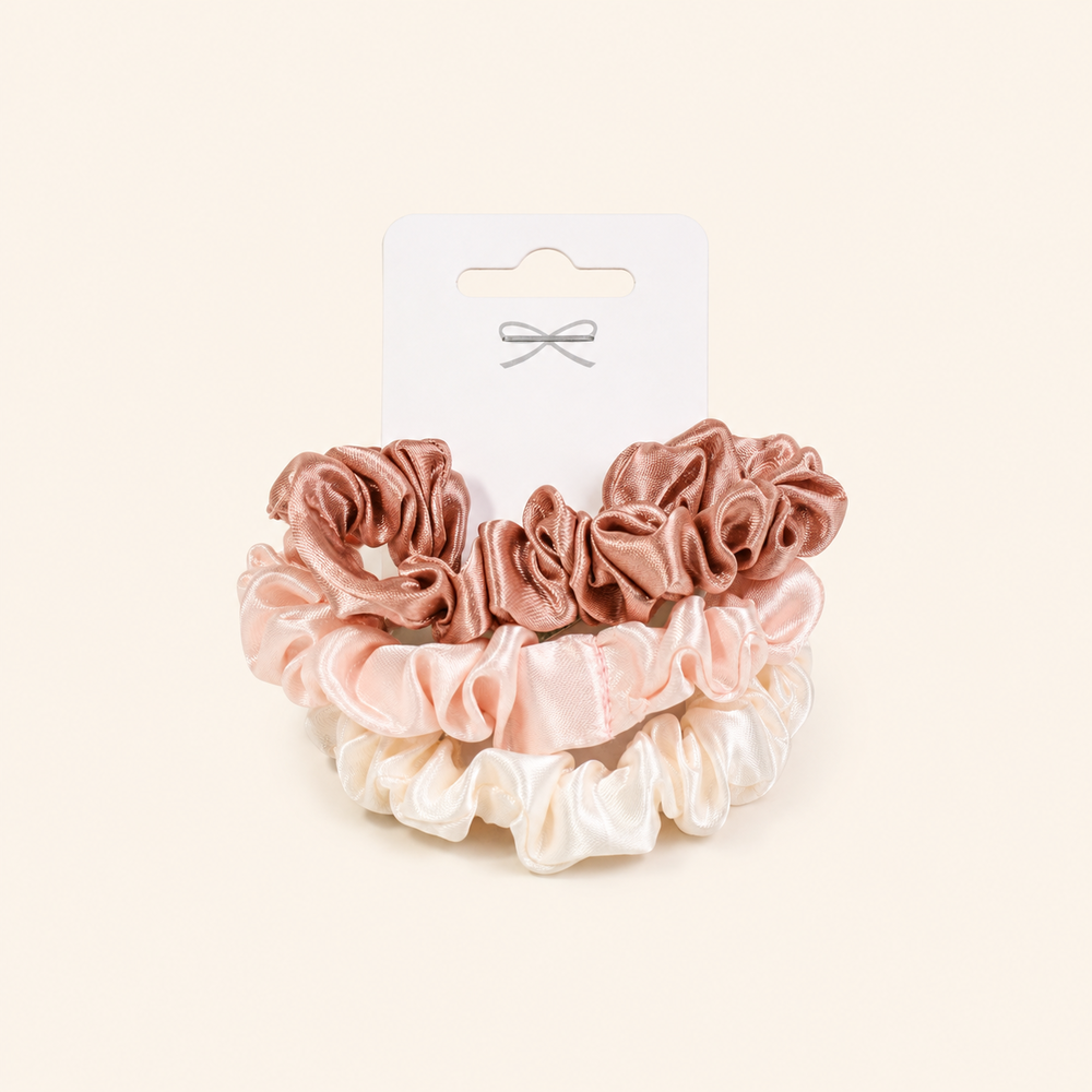 Simple Series Daily Mixed Color Fabric Scrunchies Picture2