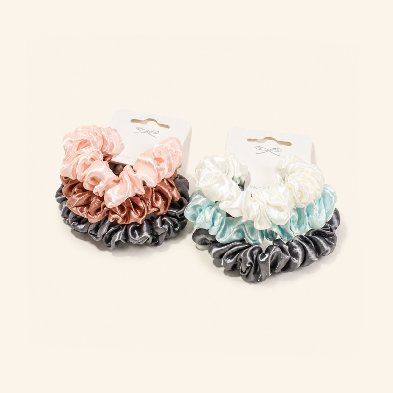 Simple Series Daily Mixed Color Fabric Scrunchies