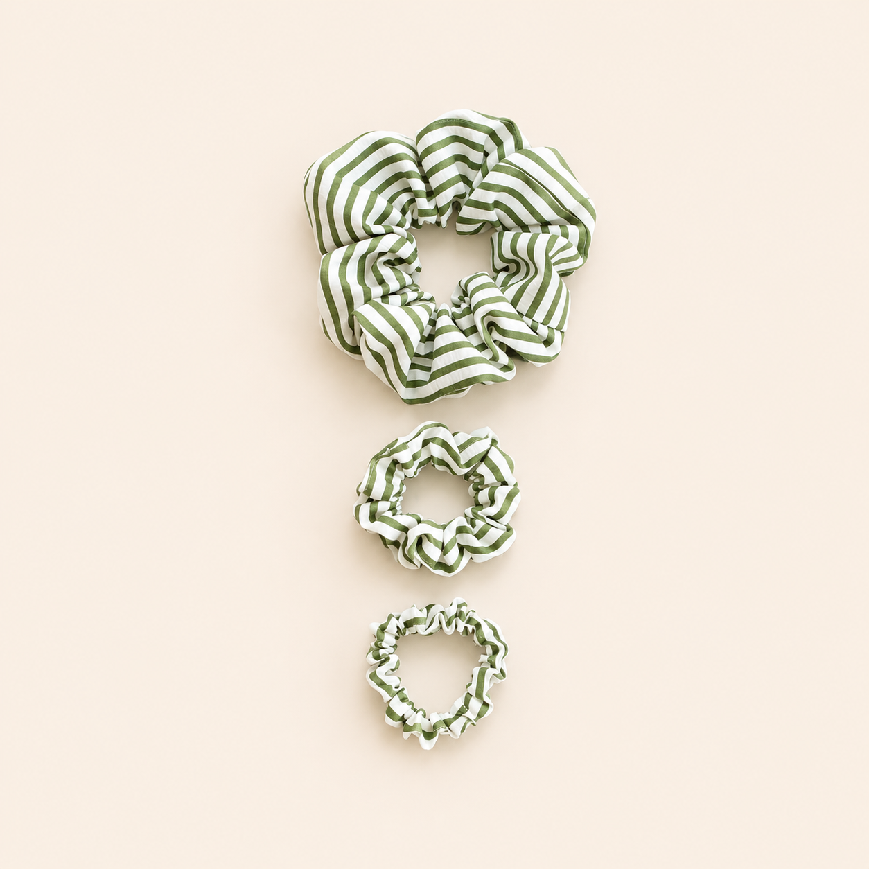 Simple Series Daily Stripe Fabric Scrunchies 2