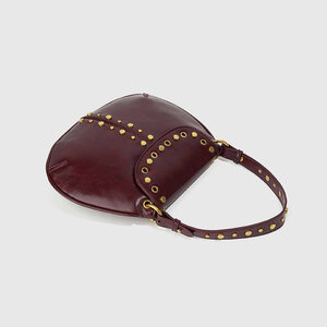 Streetwear Style Studded Rivet Pu Women's Handbags h5 Picture3