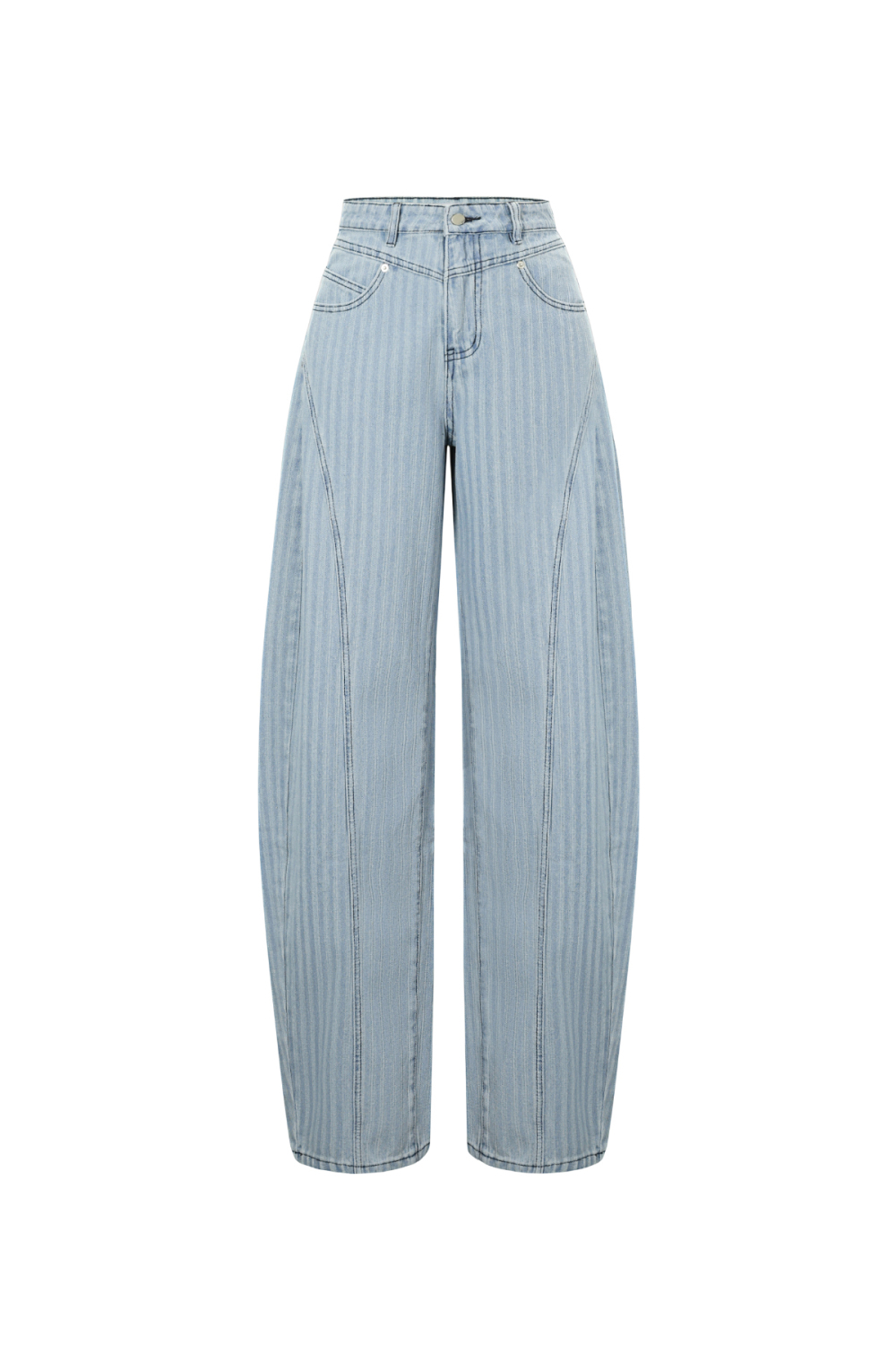 Gestreepte Jeans