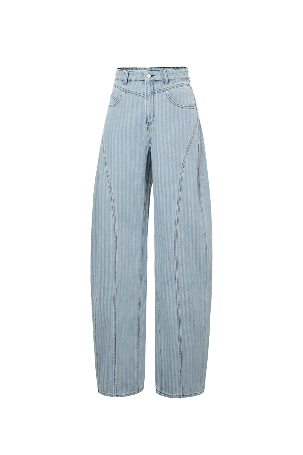 Gestreepte Jeans h5Afbeelding3