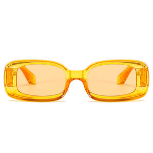 Simple Series Retro Zonnebrillen in effen kleuren h5 Afbeelding2