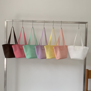 Bolso trapezoidal de PVC de estilo casual / transparente estilo oceánico para mujer. h5 Imagen4