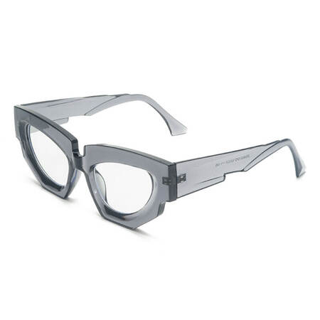Gafas de sol sencillas de estilo casual, forma irregular, color sólido y colores mezclados. 2