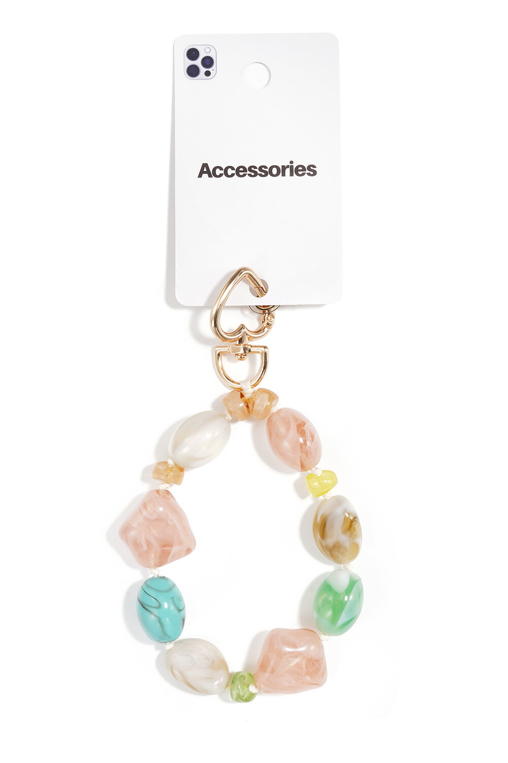 Cuentas de cadena para teléfono, acrílico, accesorios diarios h5Imagen3