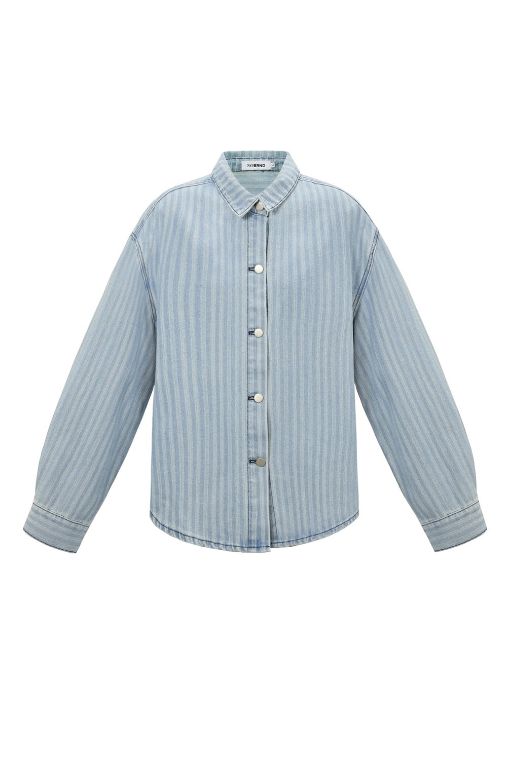 Gestreepte Denim Blouse