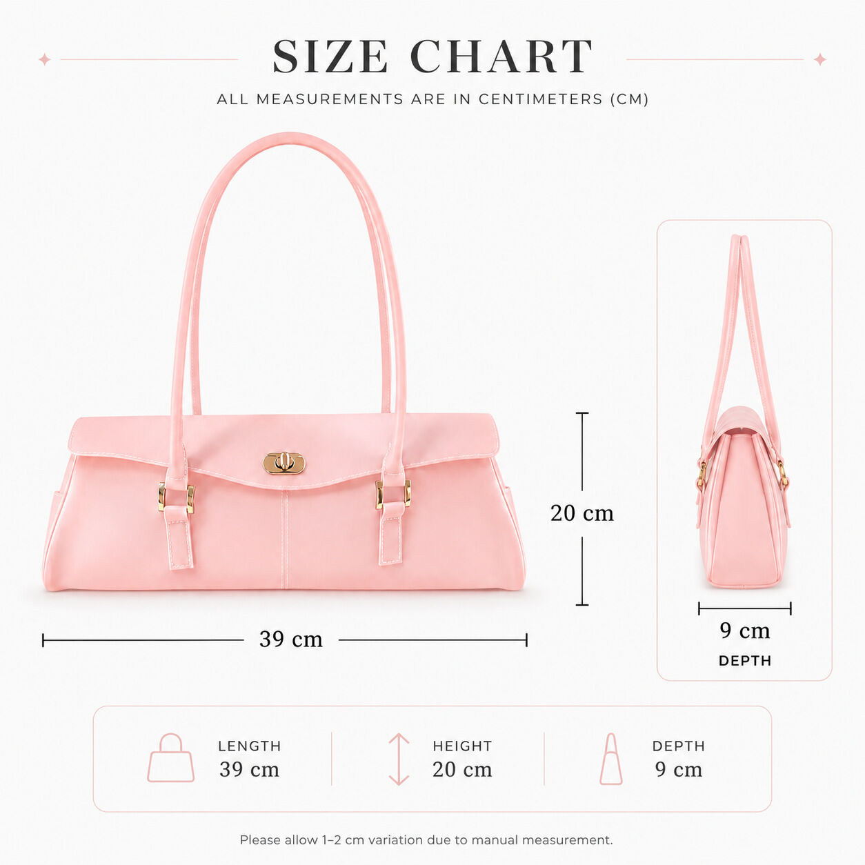 Bolso de mujer de estilo casual con herrajes metálicos y PVC/PVC transparente de color liso. Diseño abierto hacia el este-oeste. h5 Imagen4