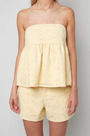 Sparkle Peplum Top And Shorts Set h5 Picture4