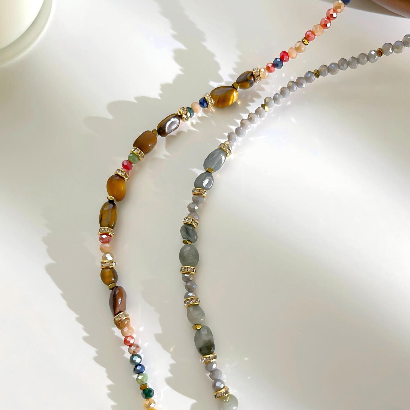 Simple Series Beads Crystal Women's Beaded Necklaces h5 Picture4
