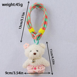 Eenvoudige serie schattige dieren cartoon polyester tashangers h5 Afbeelding2