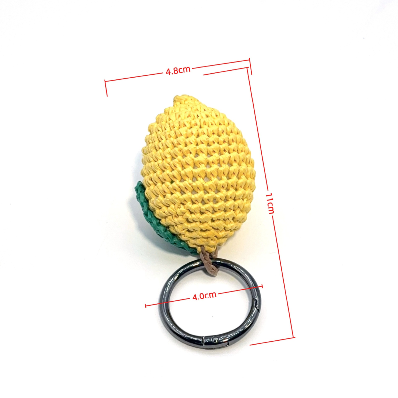 Eenvoudige serie Dagelijks Fruit geweven raffia tasbedels