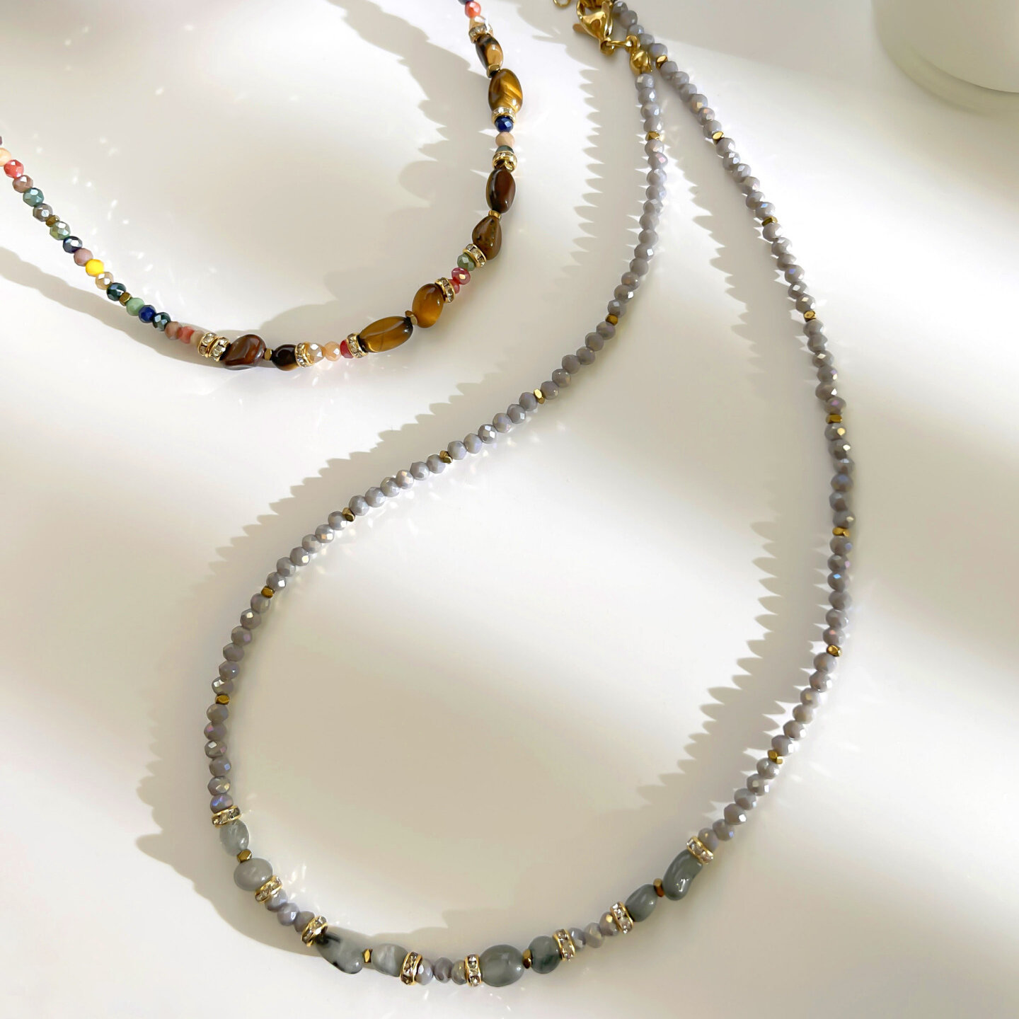 Simple Series Beads Crystal Women's Beaded Necklaces Picture2