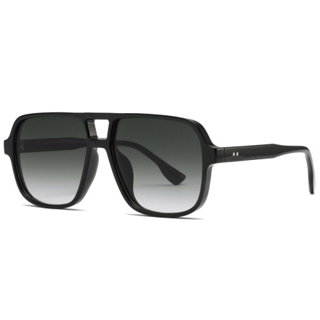 1 Paar einfache klassische Patchwork-Sonnenbrille mit Leopardenmuster und gemischten Farben für Damen