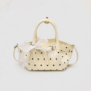 Sacs à main pour femmes en PU à pois style années 2000 h5 Image2