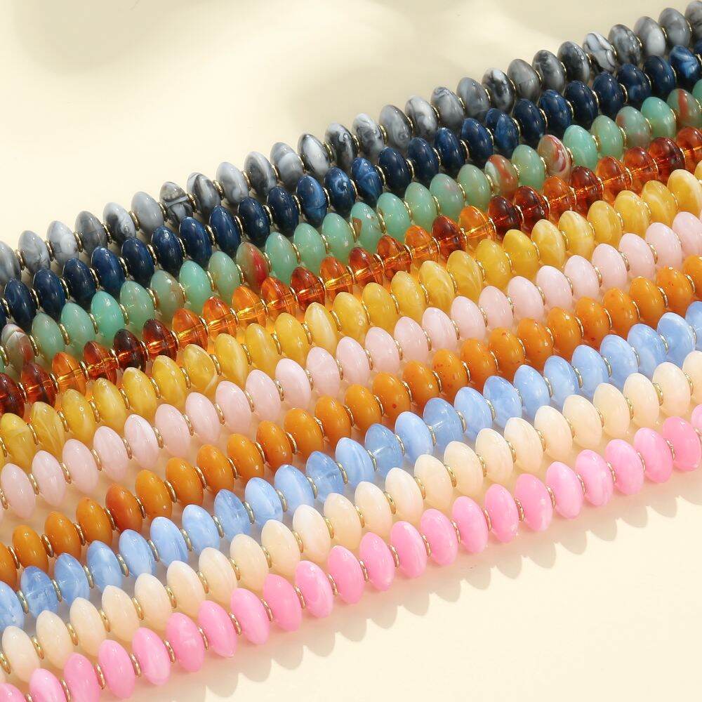 Simple Series Beads Resin Women's Beaded Necklaces Picture3