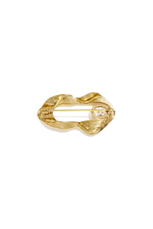 Brooches Irregular Shape Simple Stainless Steel Daily Accessories h5 Picture4