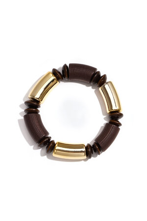 Braccialetti con perline di legno, perline, serie Retro Daily Simple, gioielli da donna h5