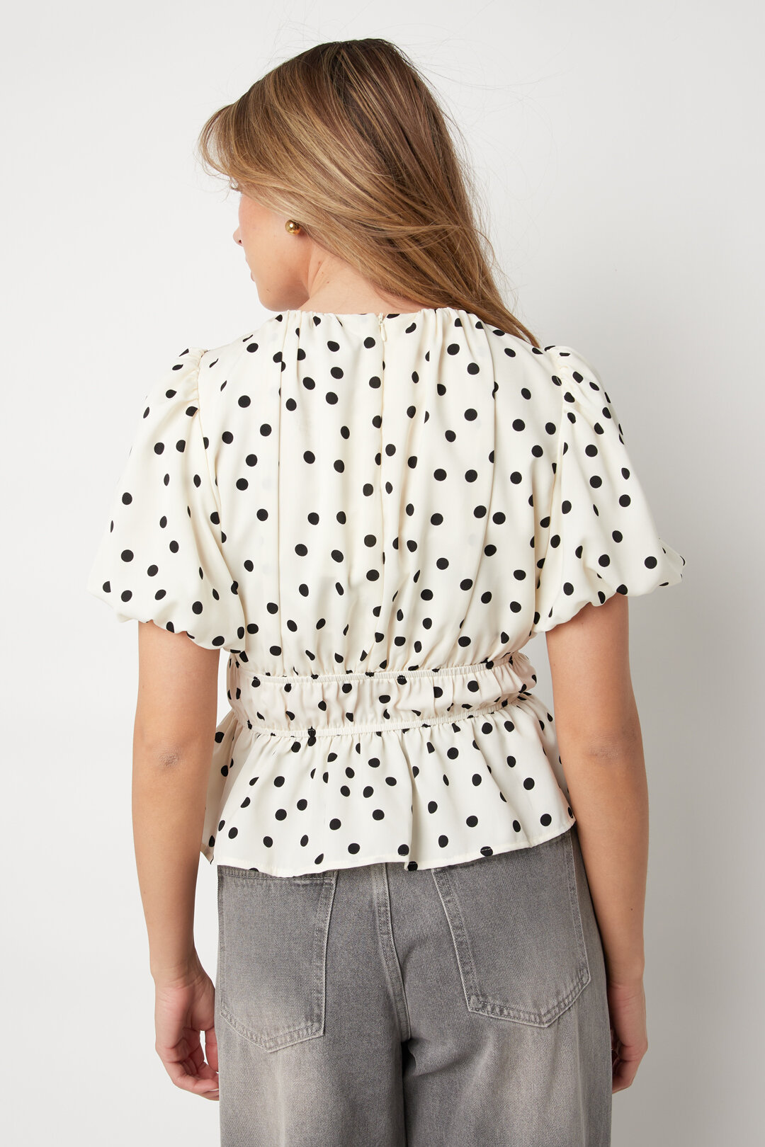 Peplum Polkadot Top Picture6