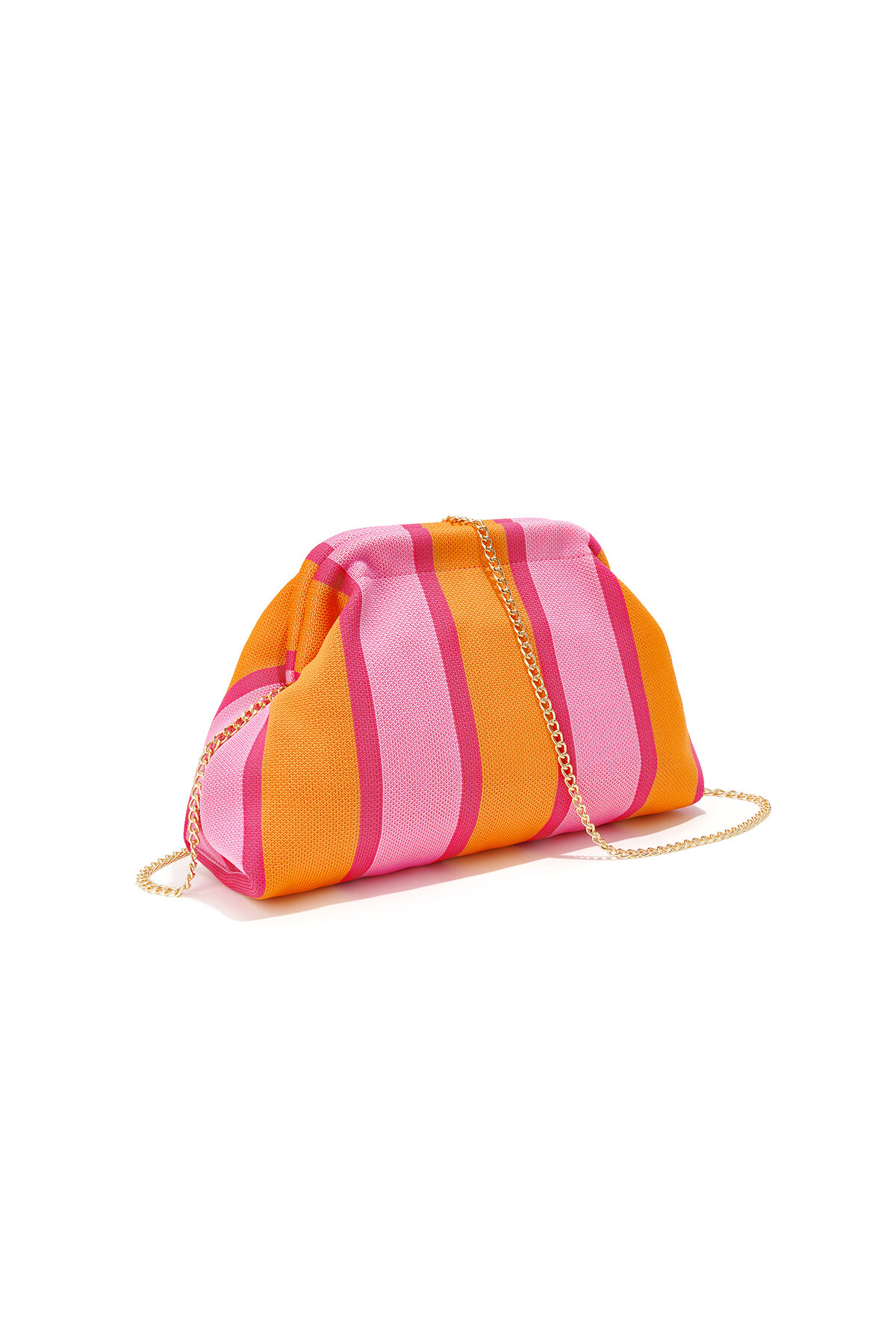 Borse a tracolla a righe in poliestere con accessori h5 Immagine3