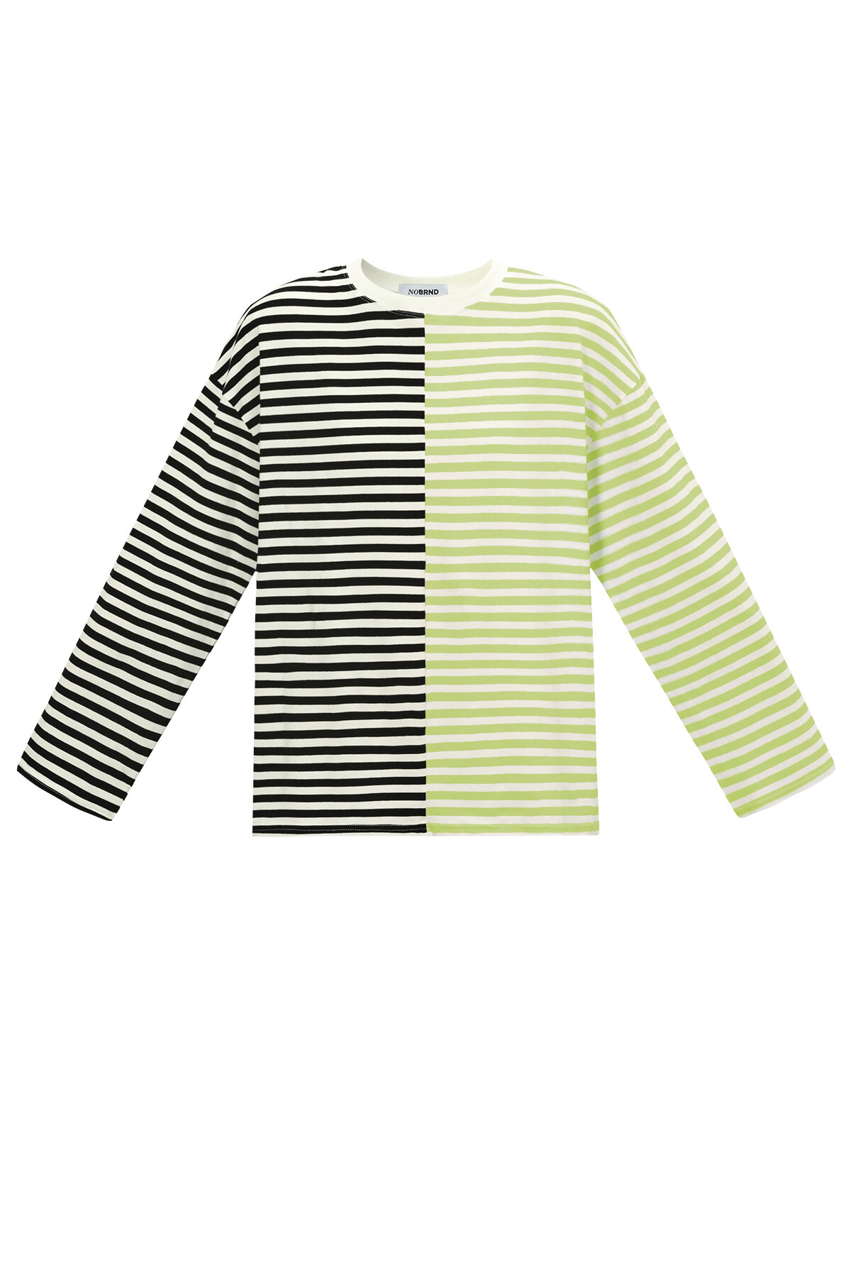 Gestreept shirt met lange mouwen 2