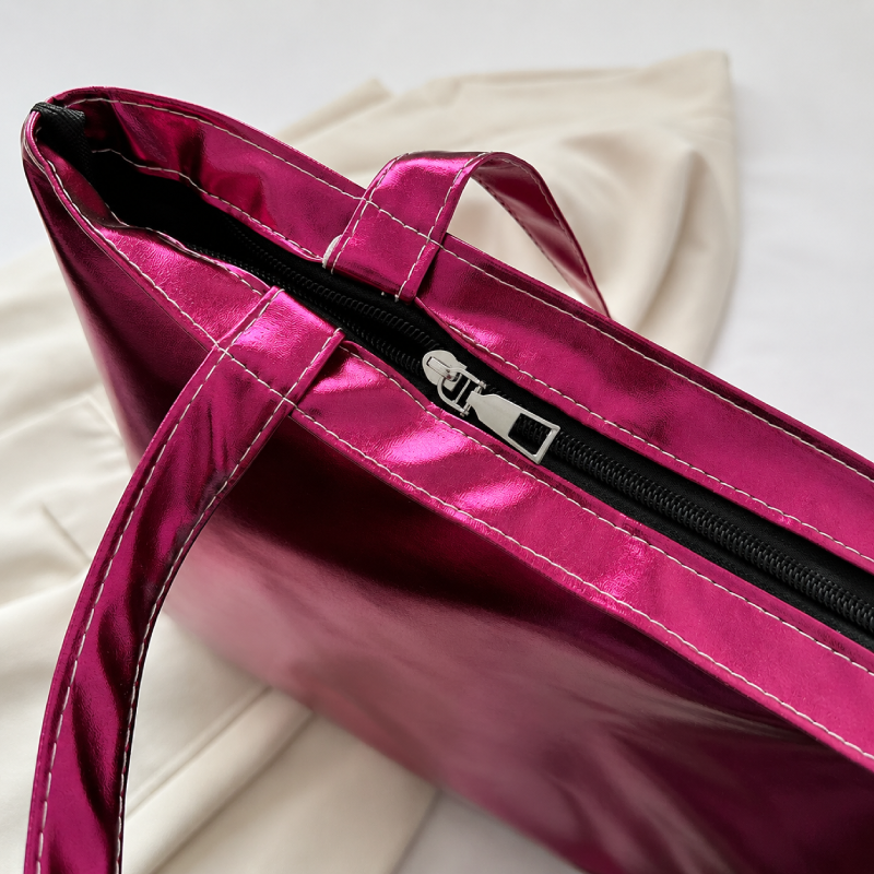 Casual Style None Solid Color Pu Women's Square Bag h5 Picture4