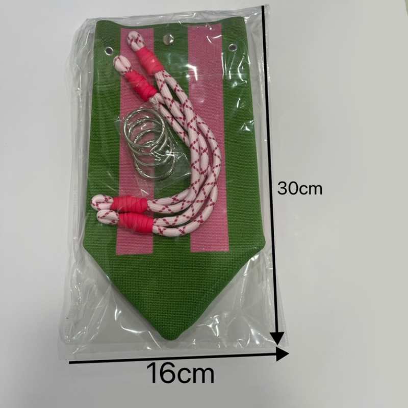 Casual Style Woven Flower Letter Bow Knot Oceanic Style Stripe Plaid Polka Dots Hollowed-Out Mixed Color Woven Fish Geometric Shape Polyester Women's Square Bag h5 Picture9
