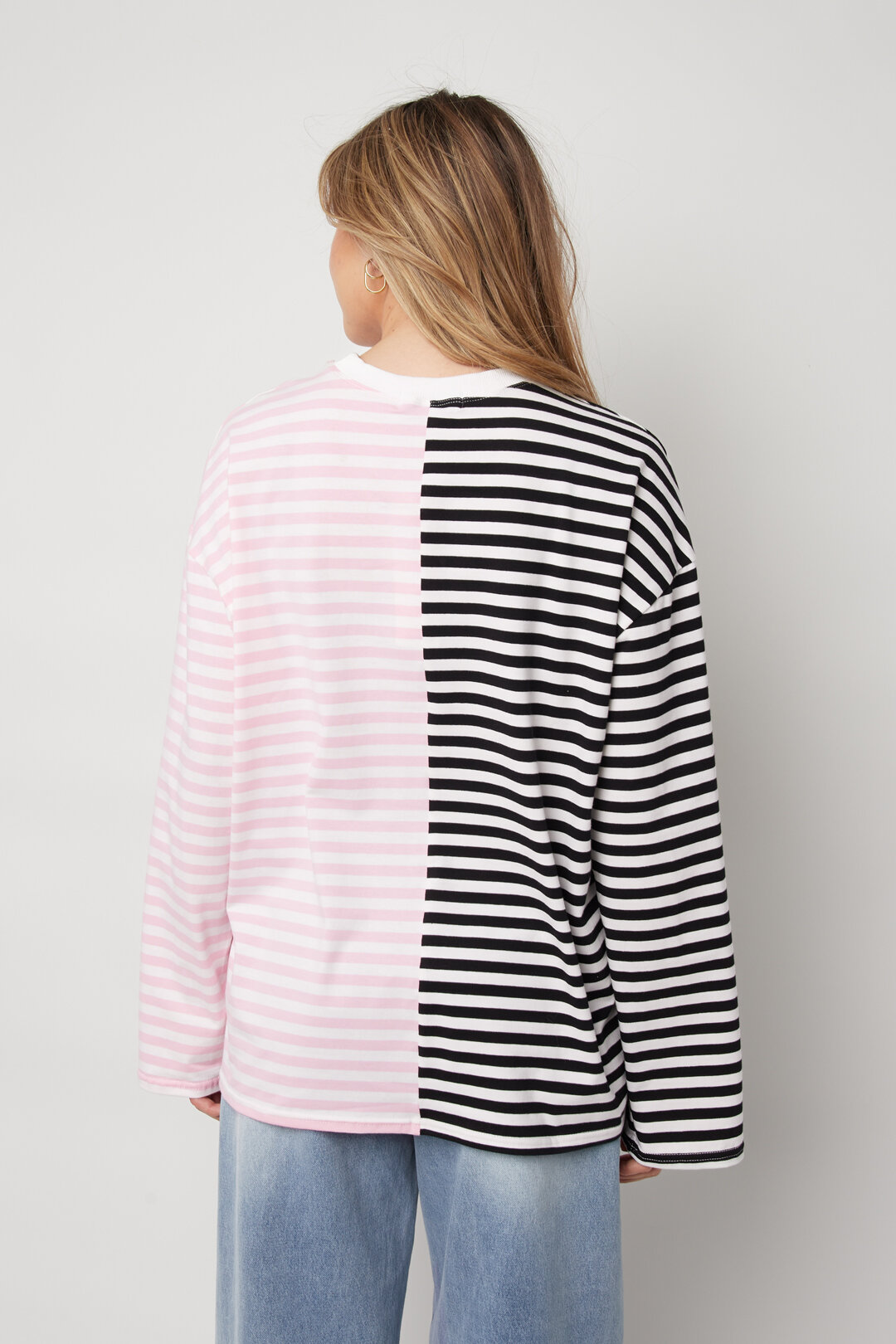 Gestreept shirt met lange mouwen h5 Afbeelding8