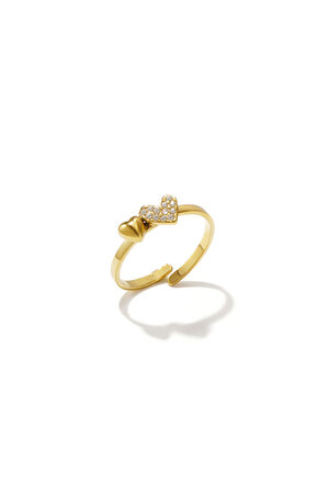 Minimalistische Ringe aus Edelstahl, Herzform, schlichte Alltags-Serie, Damenschmuck h5
