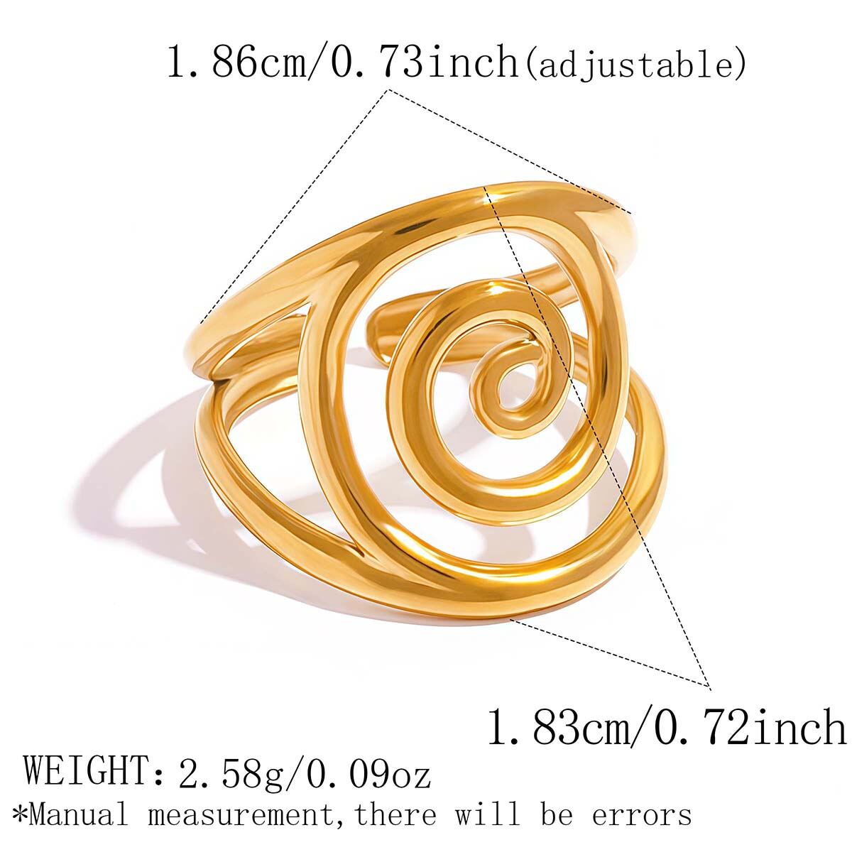 Gold Color/One Size/Style1 