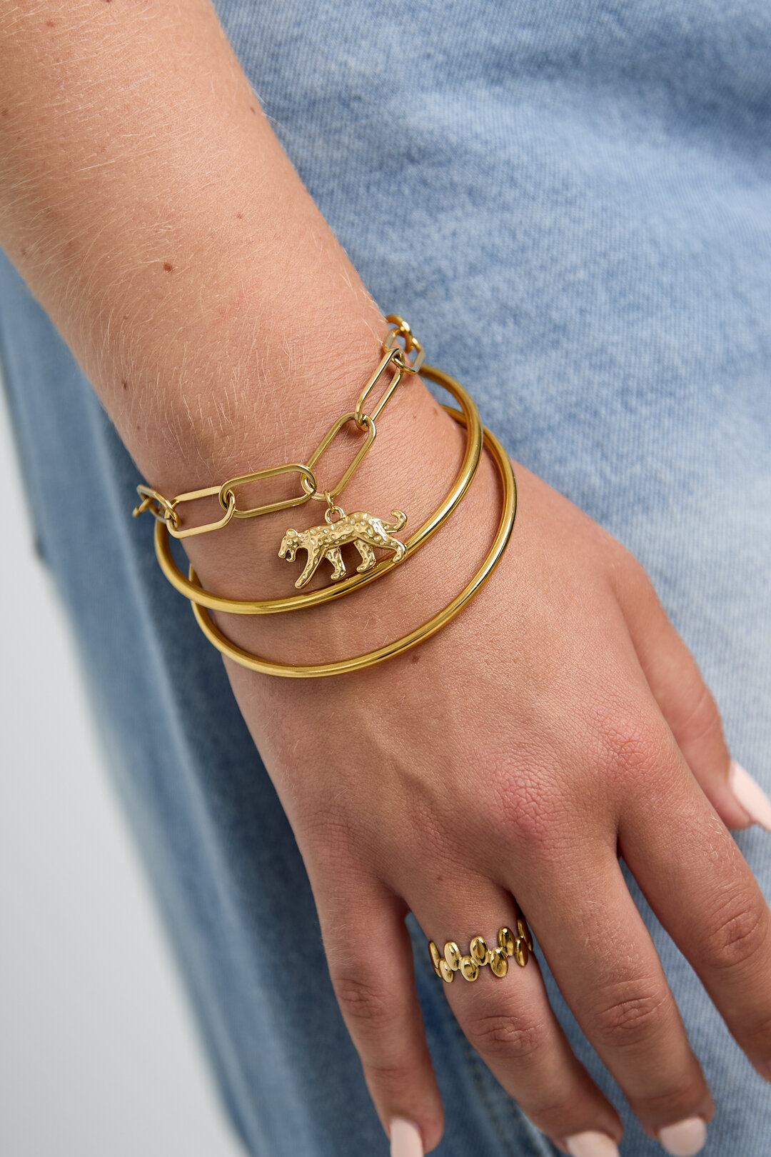 Stainless Steel Charm Bracelets Animal Simple Daily Simple Series Women's jewelry Picture2
