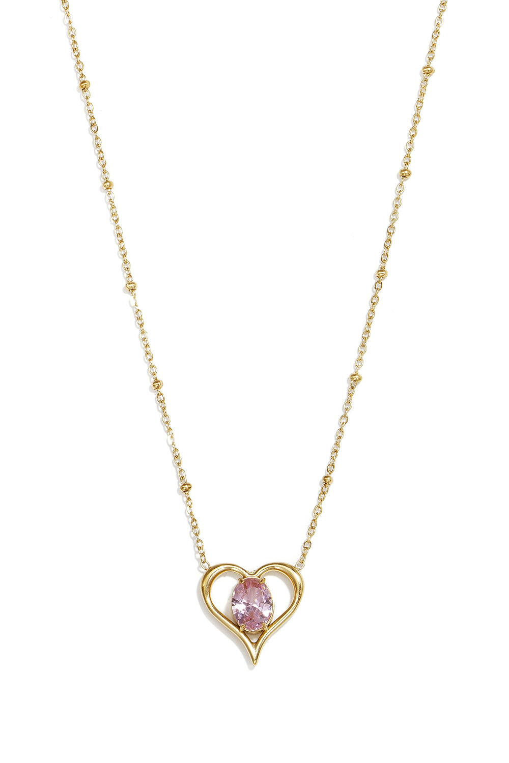 Stainless Steel Pendant necklaces Heart Simple Daily Simple Series Women's jewelry