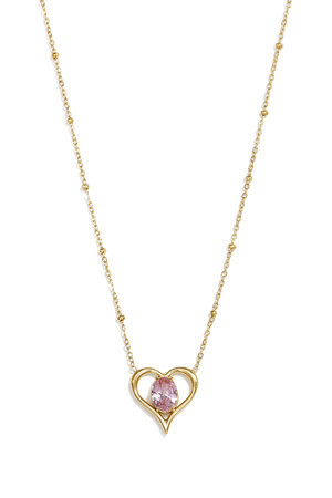 Stainless Steel Pendant necklaces Heart Simple Daily Simple Series Women's jewelry h5