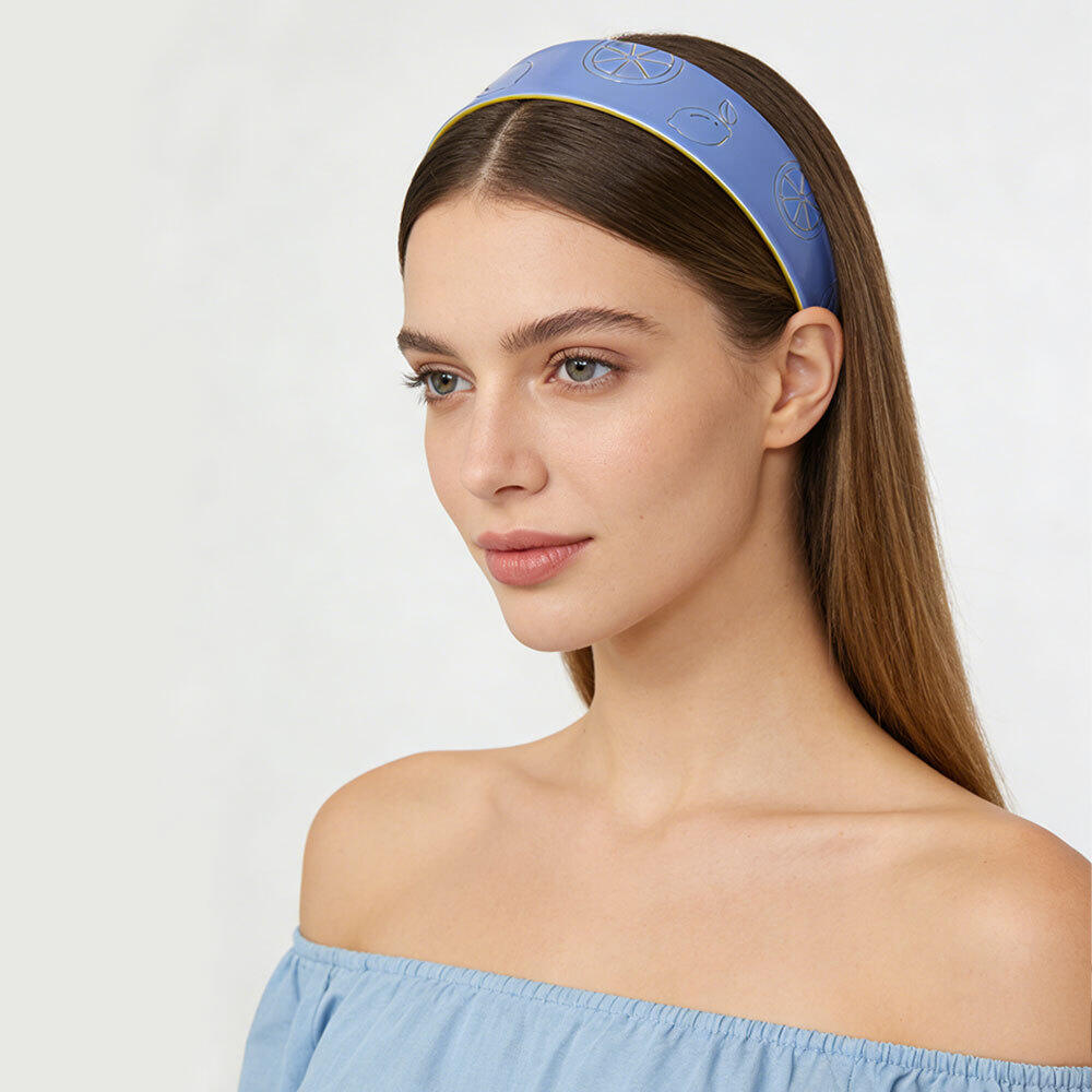 Simple Series Natural Fruit Mixed Color Acetate Hair Bands Picture2