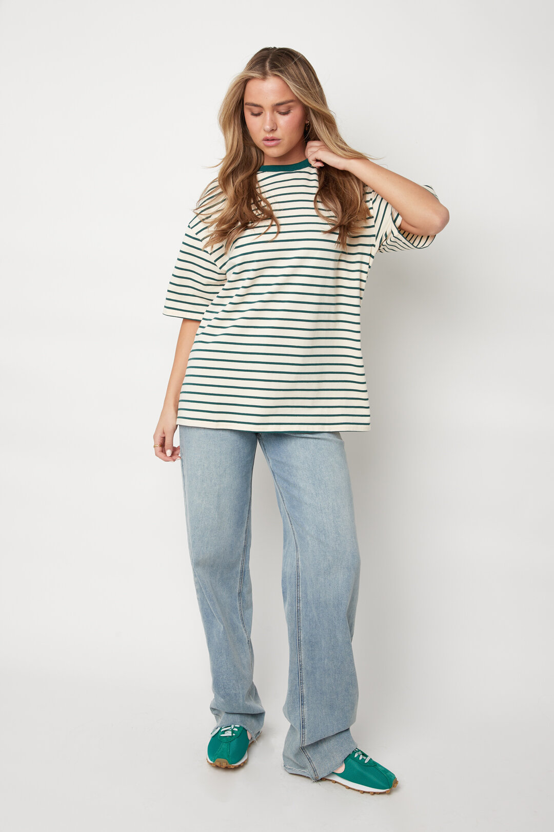 Blocked Striped Tee Picture6