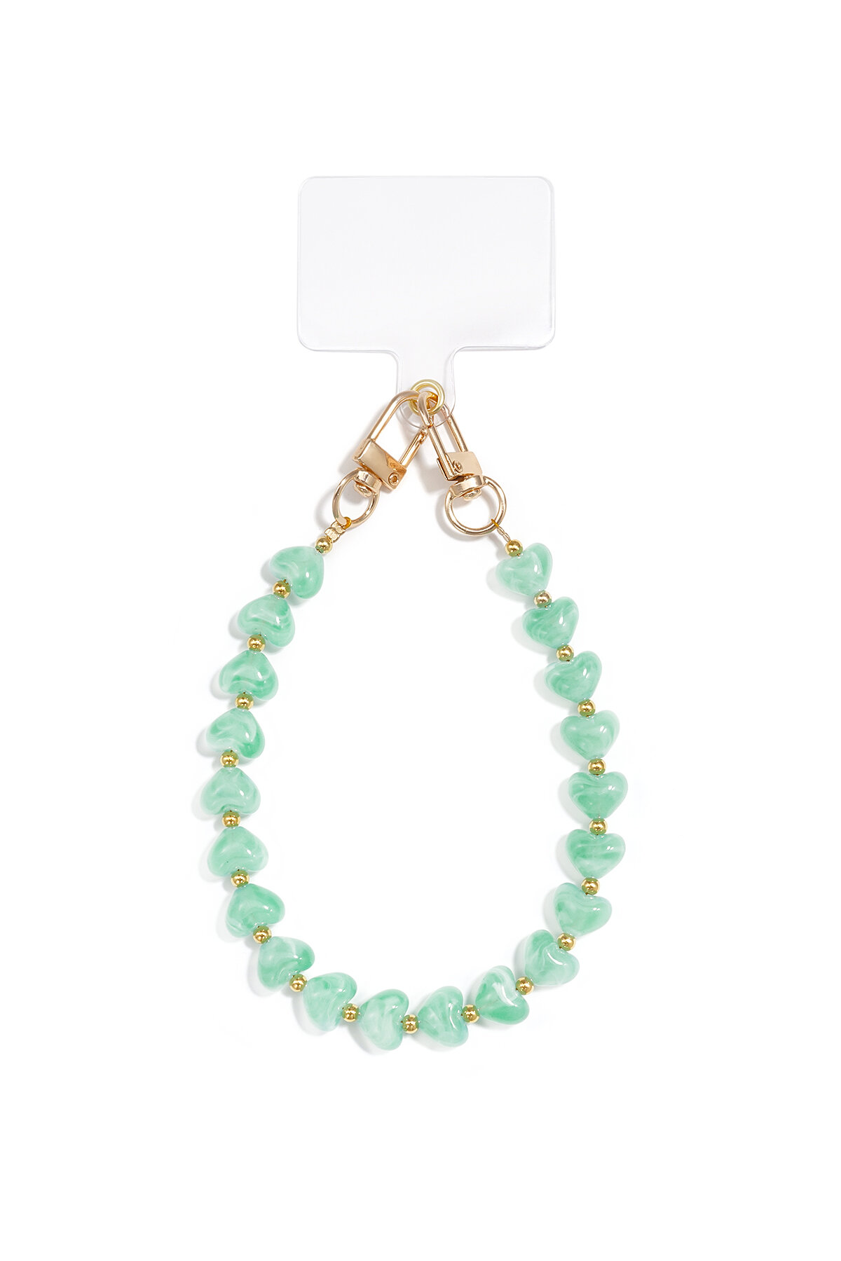 Telefoonketting met hartje, casual, acryl, dagelijkse accessoires Afbeelding2