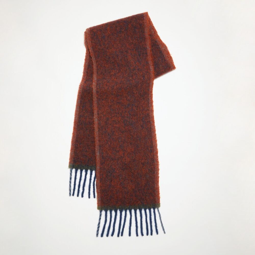 Simple Series Retro Tassel Mixed Color Winter Scarves Picture4