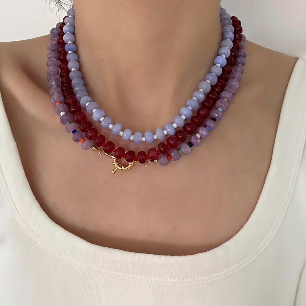 Collane Da Donna Con Perline E Pietre Naturali Immagine3