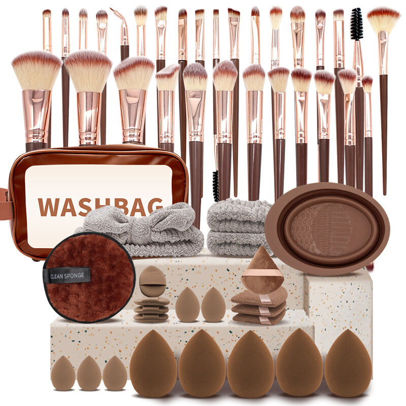 Marrone caffè/Impostato/56pcs Immagine4