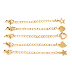 Chain Stainless Steel Gold Color Jewelry Findings h5 Picture2