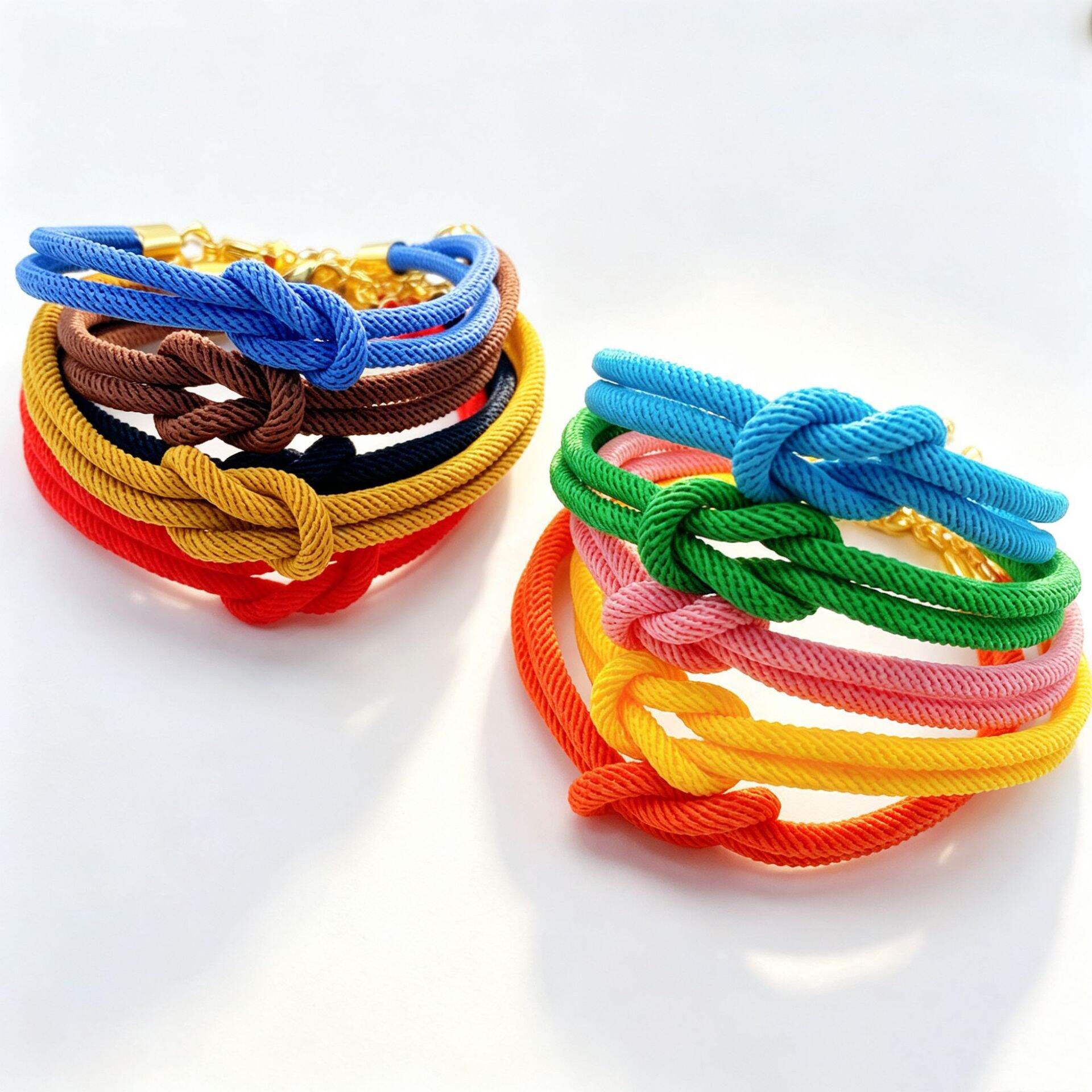 Simple Twist Rope Women's Braided Bracelets 2
