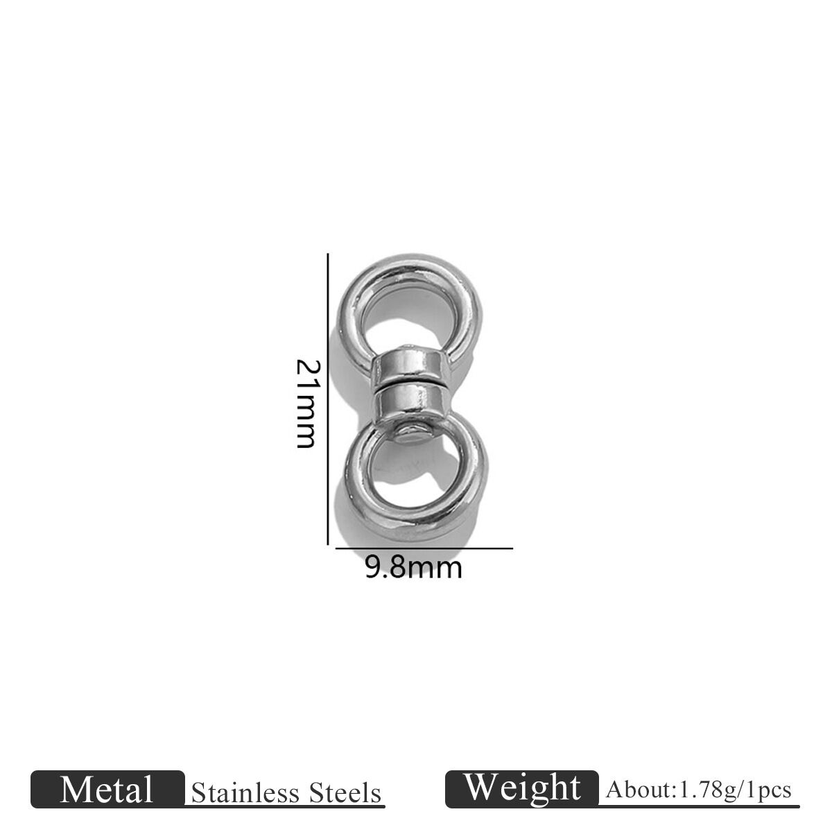 couleur argent/Style 1 Image7