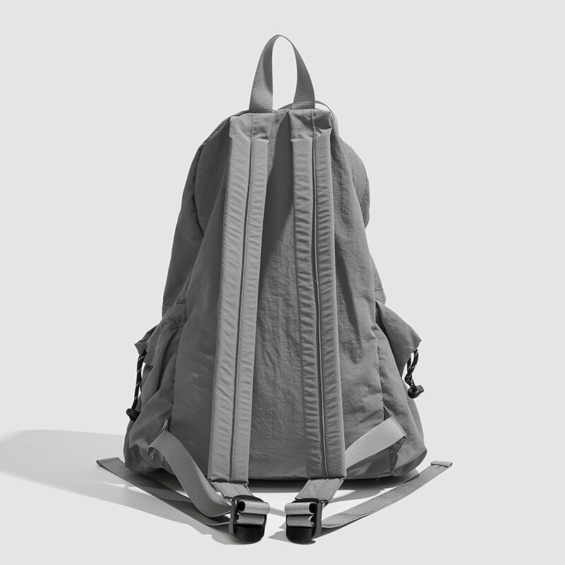 Sporty Style None Letter Solid Color Nylon Women's Backpack Picture3