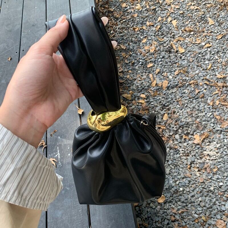Bolsos De Mano Tipo Cubo Para Mujer De Pu De Alta Calidad, Con Herrajes Metálicos Y Diseño Elegante Parisino. Imagen3