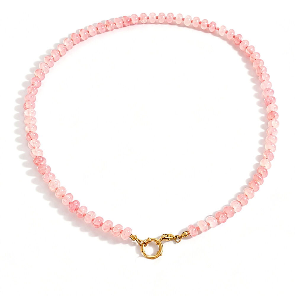 Collana Da Donna Con Perline Di Vetro Della Serie Romantica Sweet Beads. Immagine4