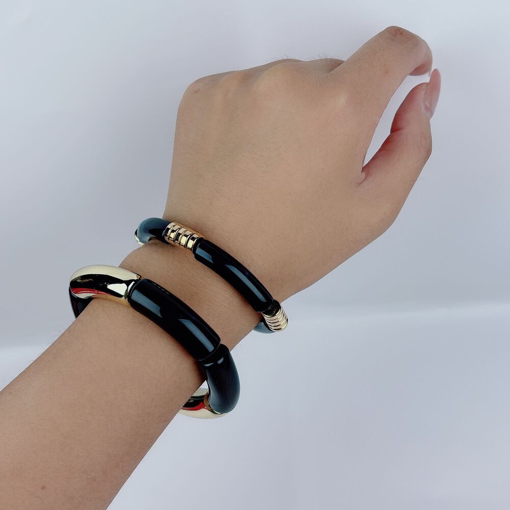 Retro Armbandensets Van Hars Met Kleurverloop Voor Dames (Ccb) Afbeelding3
