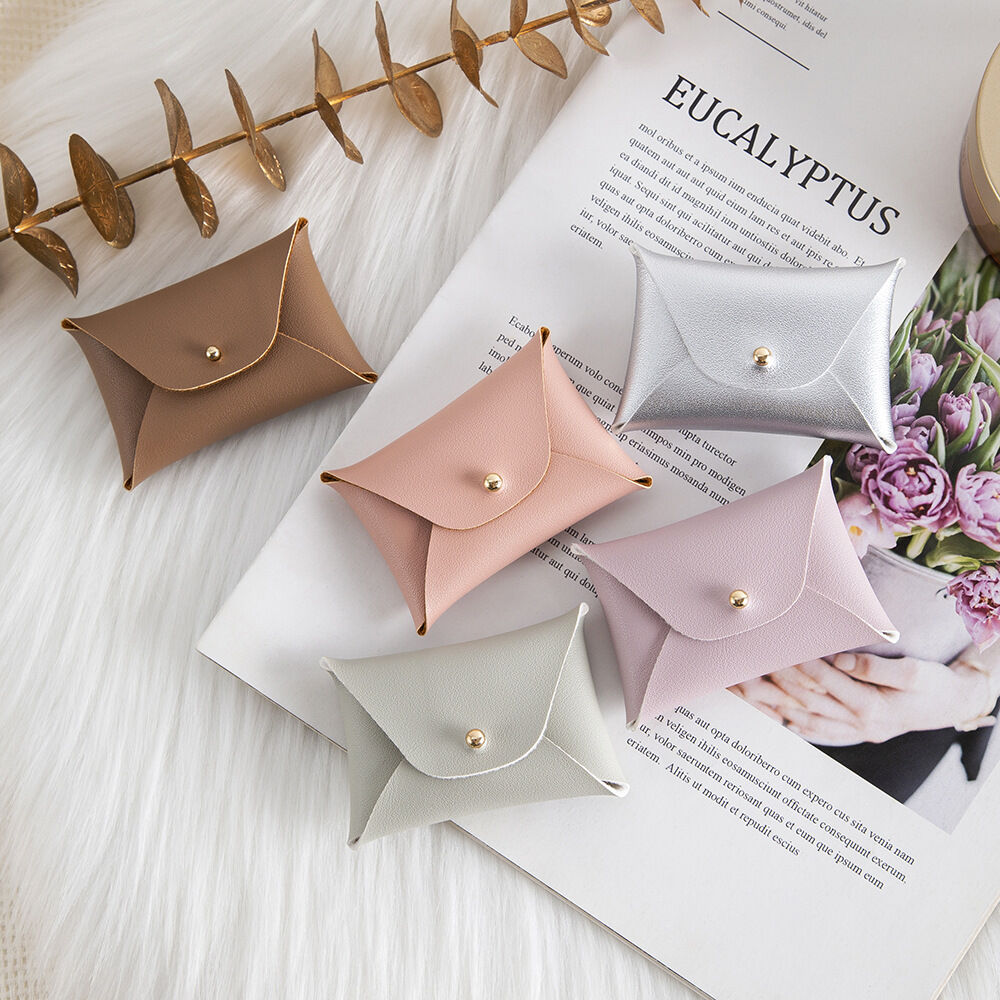 Solid Color Pu Jewelry Bags h5Picture3