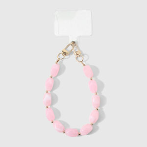 Simple Series Daily Solid Color Beads Alloy Phone Chain h5