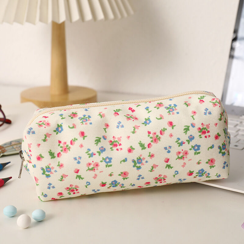 Estuches Para Bolígrafos De Poliéster Con Diseño De Flor, Corazón, Lazo Y Cereza, De La Serie Simple